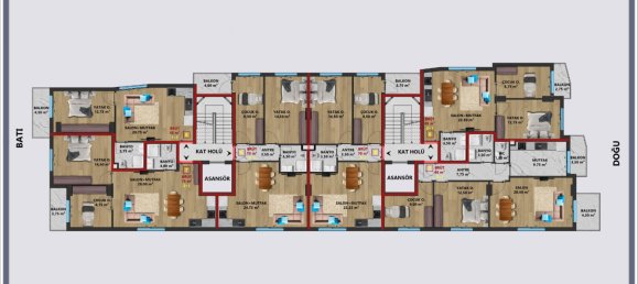 Apartamento 1+1 em Antalya, Turkey N.º 31922 12
