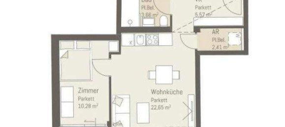 2 rooms Apartment in Wahring, Austria No. 247818 19