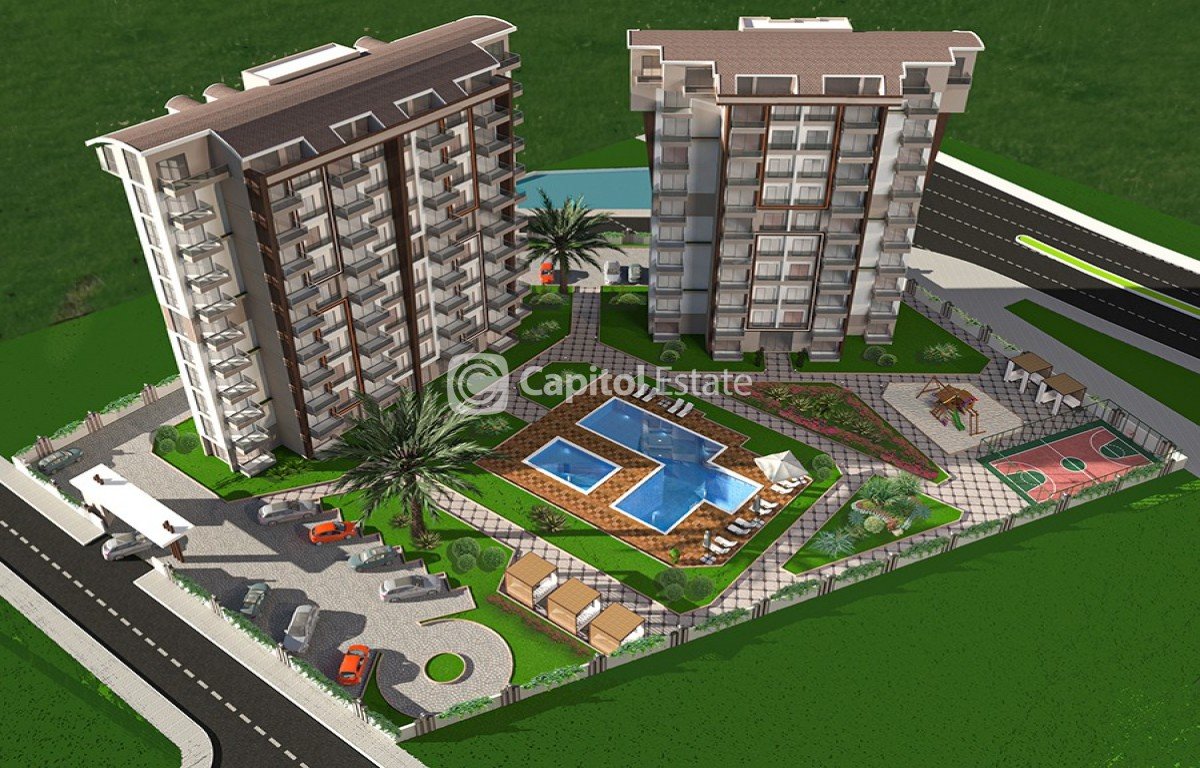 Apartment 1+1 in Antalya, Turkey No. 6547