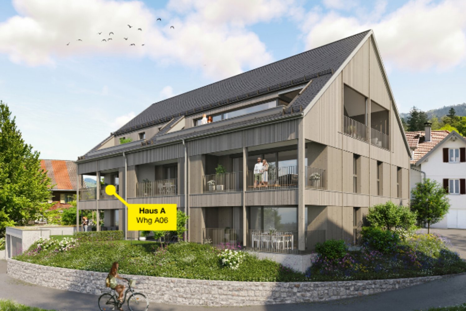 3 rooms Apartment in Wolfurt, Austria No. 158090