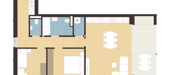 3 rooms Apartment in Wolfurt, Austria No. 158090 3