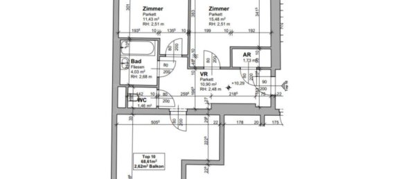 3-Zimmer Wohnung in Lend, Austria, Nr. 108946 19
