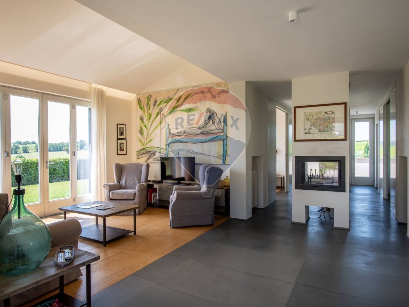 Вилла с 5 комнатами в Кортона, Италия № 57061