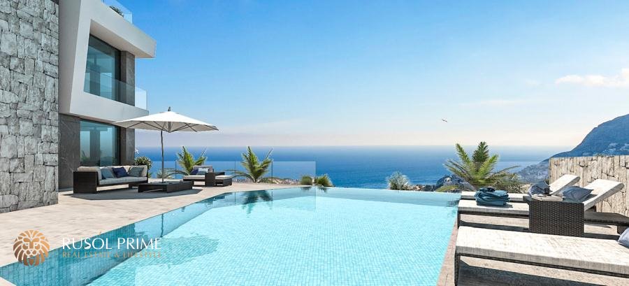 4 غرف نوم فيلا في Calpe, Spain رقم 310