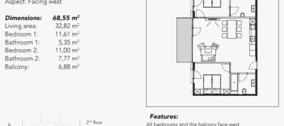 Apartamento de 2 dormitorios en Fieberbrunn, Austria No. 245444 14