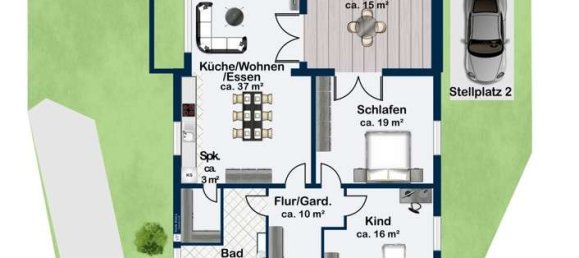2 chambres Appartement à Ansbach, Germany No. 145164 9