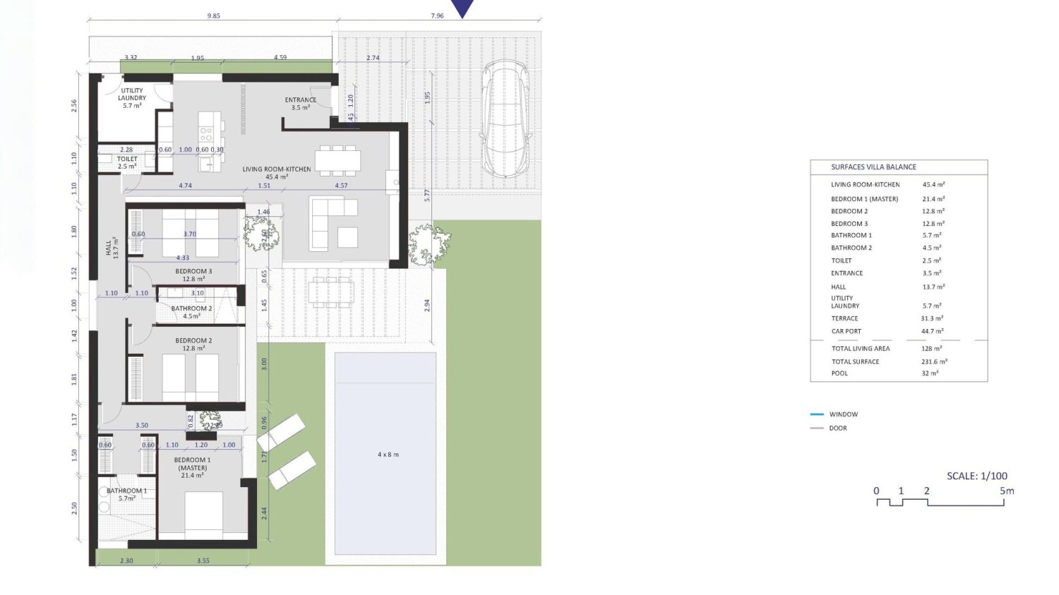 3 bedrooms Villa in Murcia, Spain No. 4109