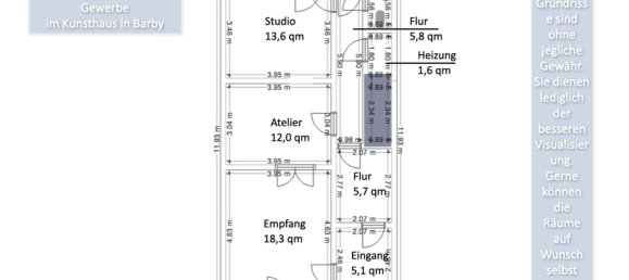 2 غرف نوم بناية في Salzlandkreis, Germany رقم 85611 8