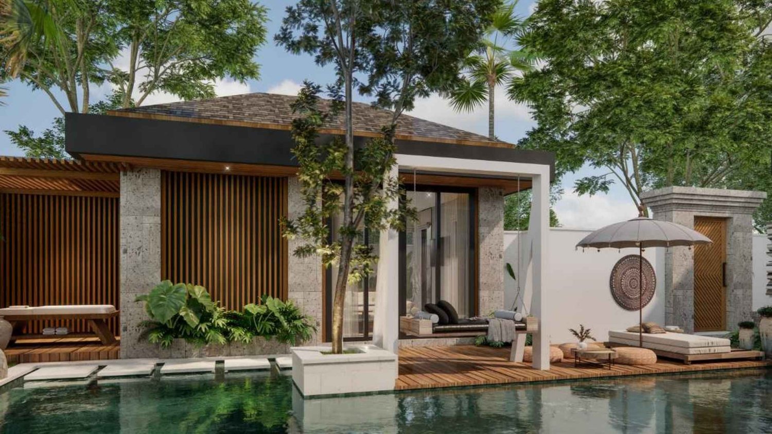 3 Schlafzimmer Villa in Ubud, Indonesia, Nr. 57491