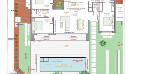 3 غرف نوم فيلا في Alicante, Spain رقم 188381 40