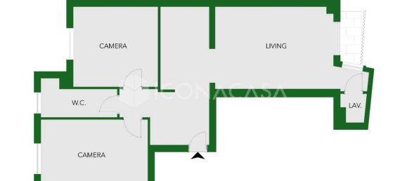 3 rooms Apartment in Milan, Italy No. 301352 18