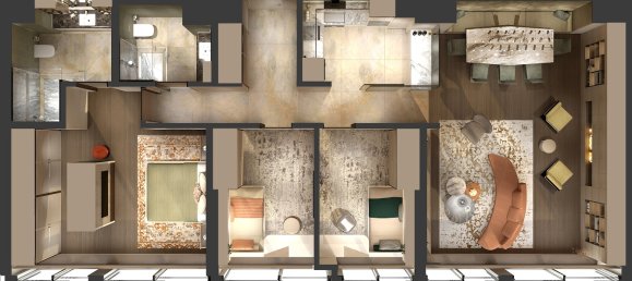 Apartment 3+1 in Istanbul, Turkey No. 337 6