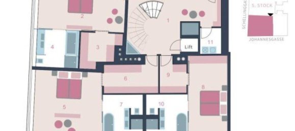 4-salle Penthouse à Vienna, Austria No. 244511 16