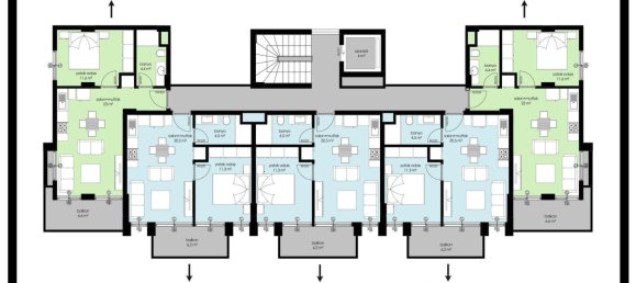 Apartment 1+1 in Alanya, Turkey No. 8600 6