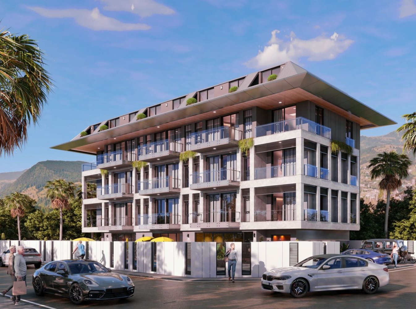 Apartment 1+1 in Alanya, Turkey No. 8600