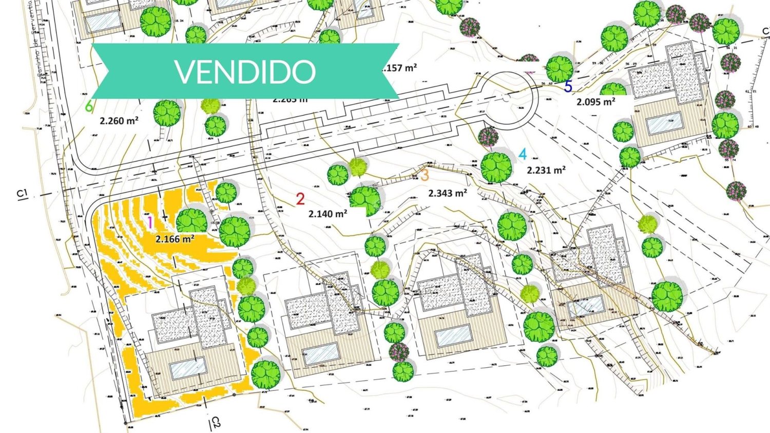 Terrain à Lagoa, Portugal 335m² No. 209522