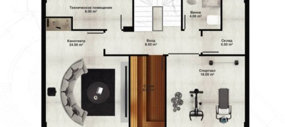 Villa 5+4 in Alanya, Turkey, Nr. 21997 6