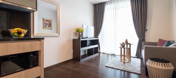 Apartamento com 1 quarto em condomínio em Bangkok, Thailand N.º 7058 2