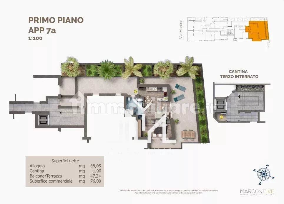 Apartamento T1 em Trentino-Alto Adige, Italy N.º 217398