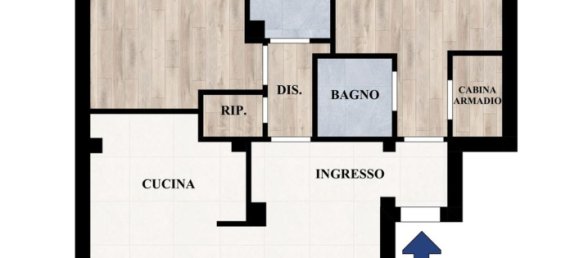 3-Zimmer Wohnung in San Donato Milanese, Italy, Nr. 98414 27