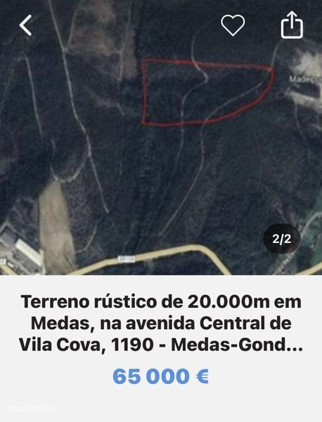 20000m² Land in Gondomar, Portugal No. 264831