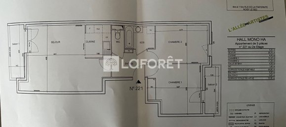 Apartamento T2 em Noisy-le-Sec, France N.º 149171 12