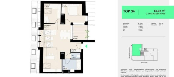 3 rooms Apartment in Favoriten, Austria No. 87851 7