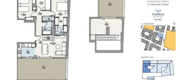 4 غرف نوم بانتهاوس في Valencia, Spain رقم 160060 2