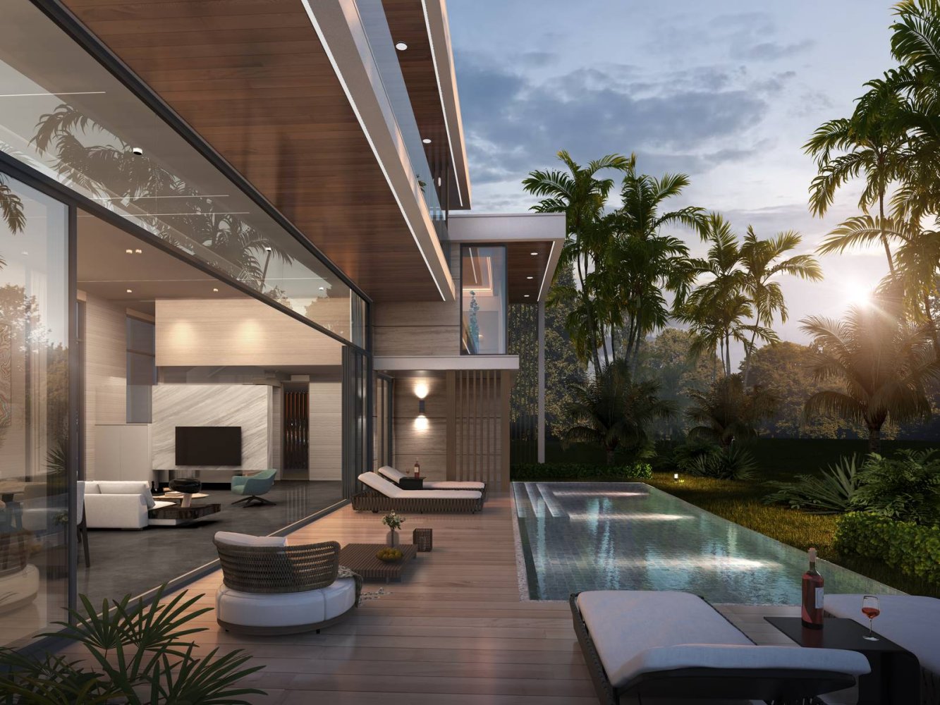 Villa de 3 dormitorios en Bang Tao, Thailand No. 8706