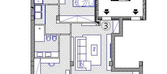 3غرفة شقة في San Giorgio Piacentino, Italy رقم 41352 2