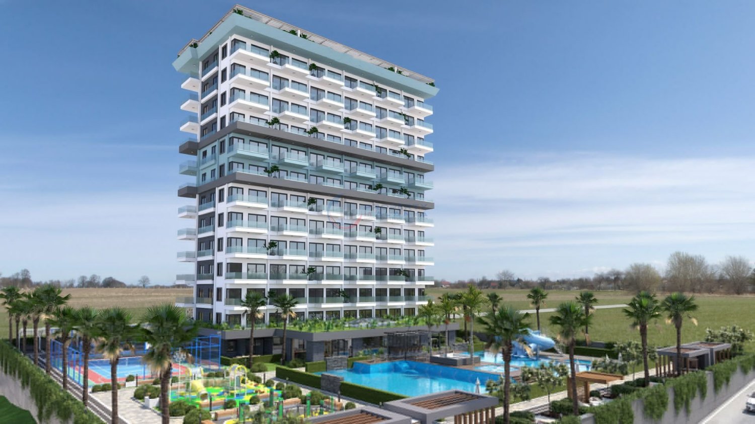 Apartamento de 1+1 en Alanya, Turkey No. 47200
