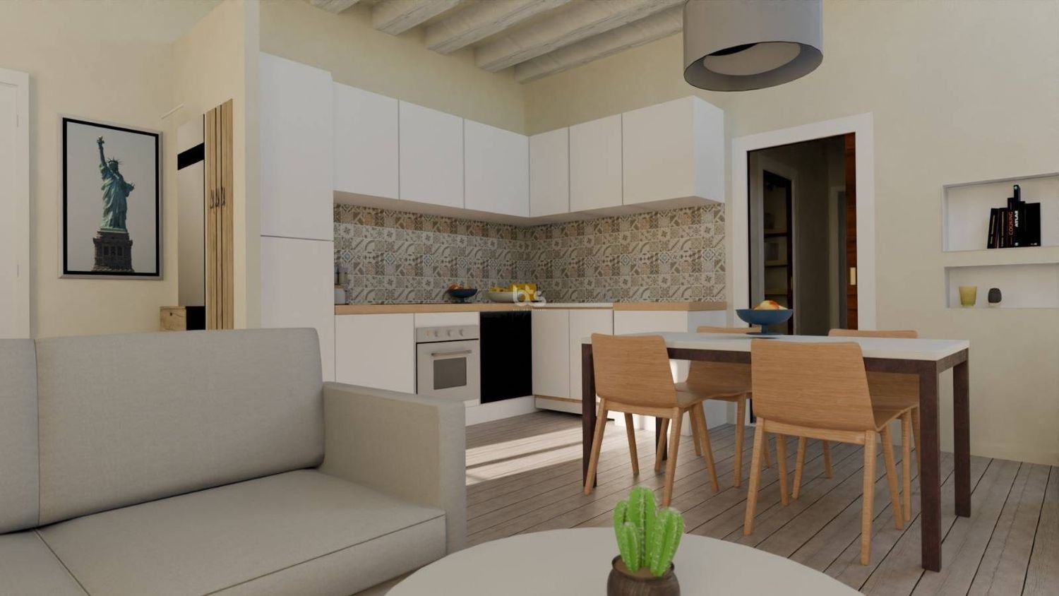 Apartamento de 4 habitaciónes en Borgosatollo, Italy No. 192840