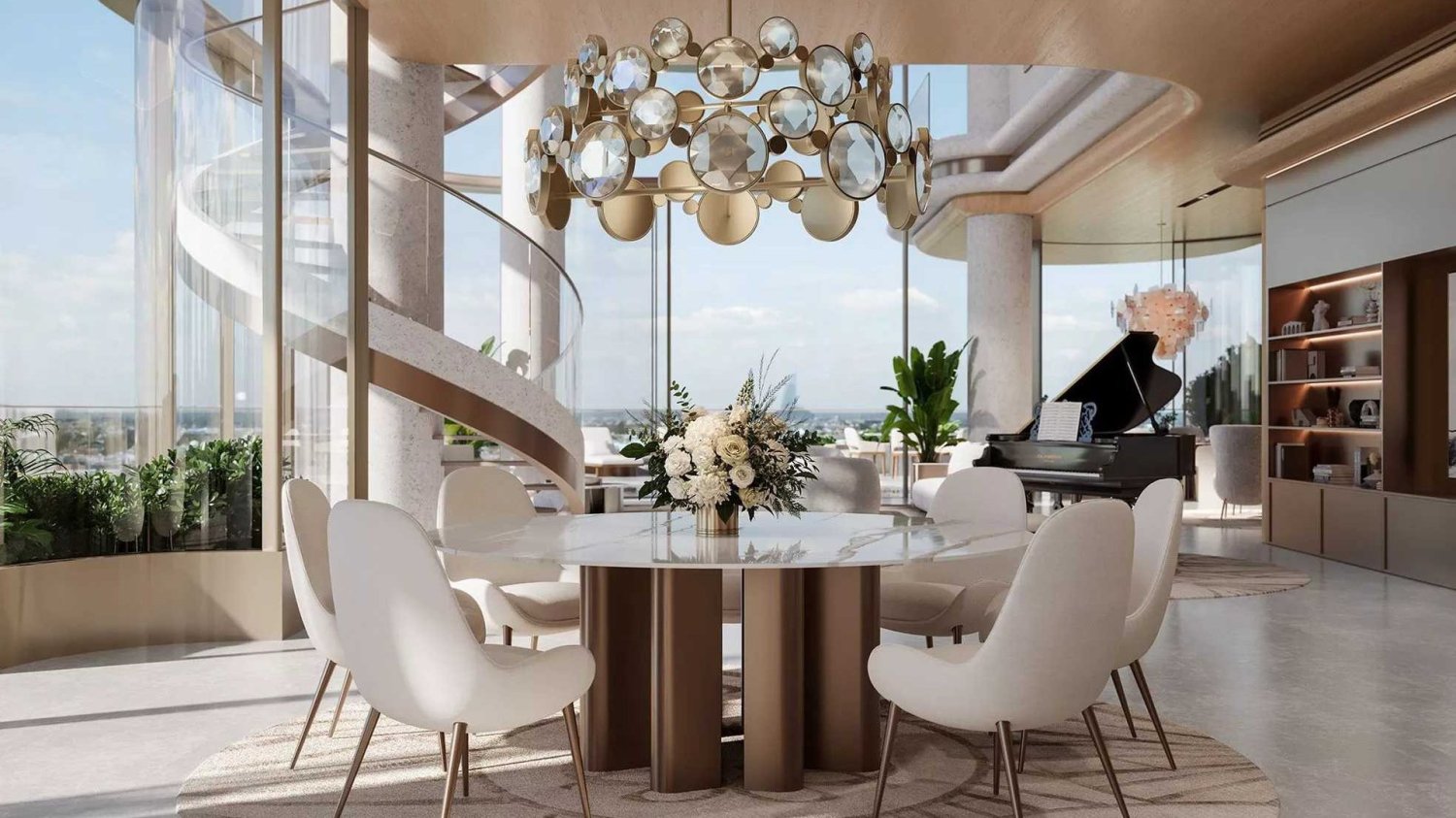 6 chambres Penthouse à THE RINGS, Jumeirah, UAE No. 61804