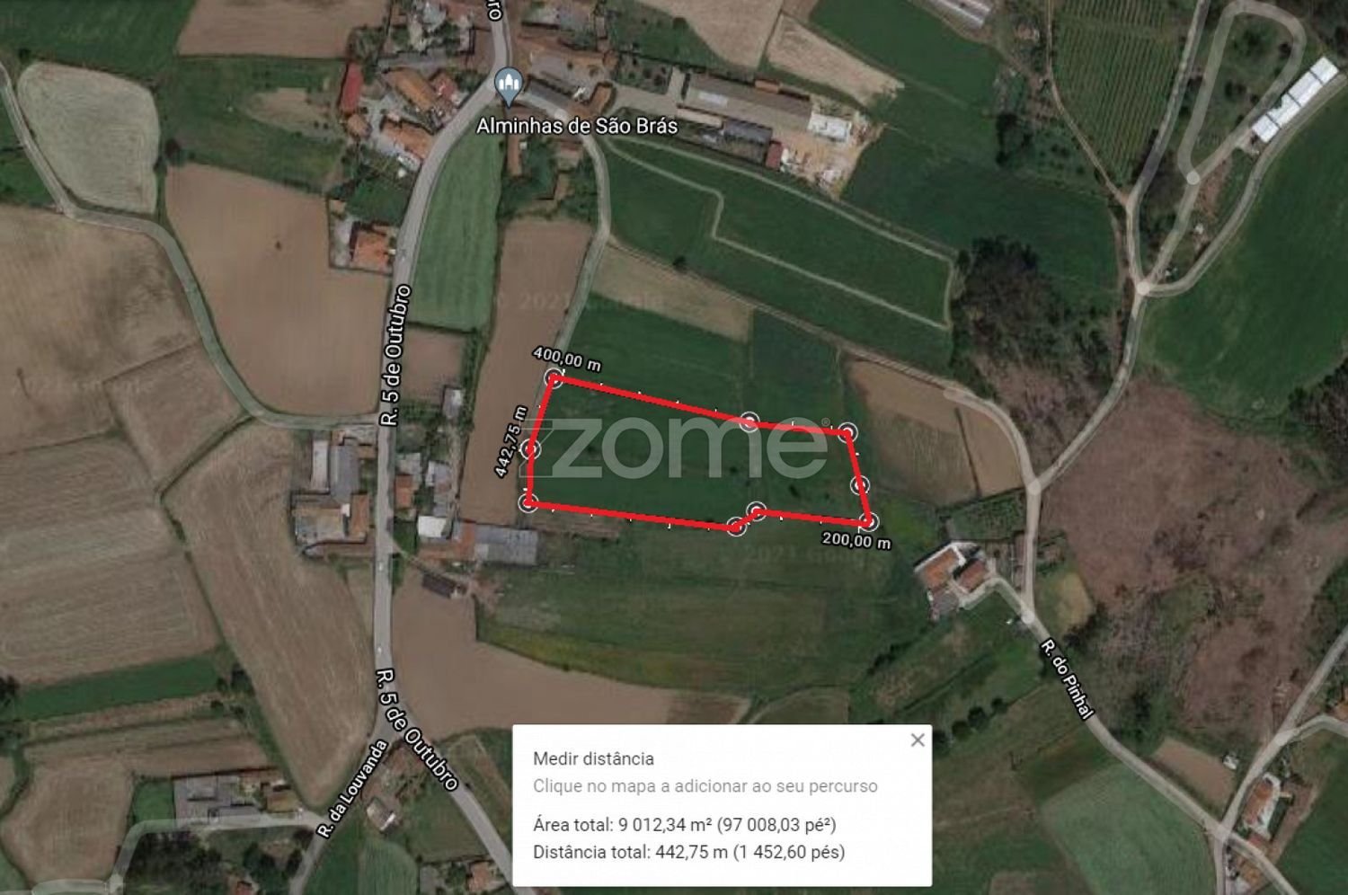 Terreno em Vila Nova de Famalicão, Portugal 9024 m² N.º 32686