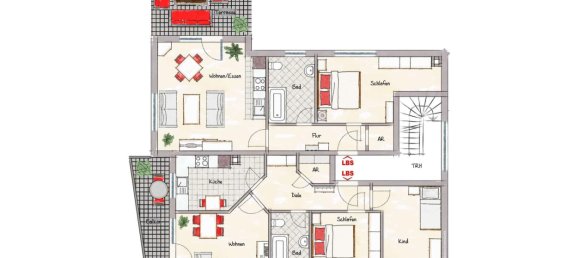 Здание с 15 комнатами в Меркиш, Германия № 297018 3