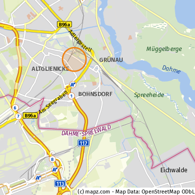 Земельный участок в Альтглиникке, Германия № 353255