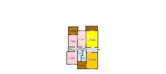 4 غرف نوم شقة في Reggio Calabria, Italy رقم 327852 36