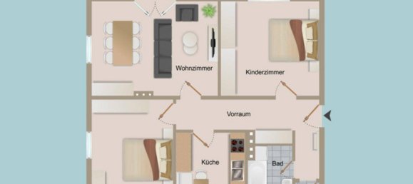 3 rooms Apartment in Ferndorf, Austria No. 245299 18