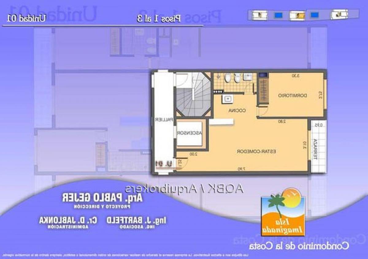 استوديو في Montevideo, Uruguay رقم 12440