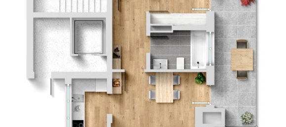 Пентхаус с 1 спальней в Верхний Таунус, Германия № 69296 9