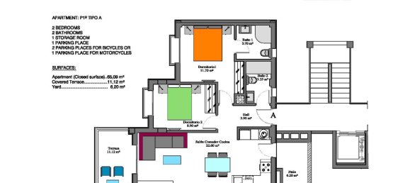 2 Schlafzimmer Wohnung in La Zenia, Spain, Nr. 117305 41