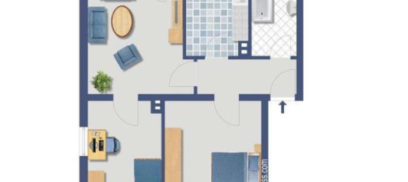 Apartamento de 3 habitaciónes en Dortmund, Germany No. 47440 12