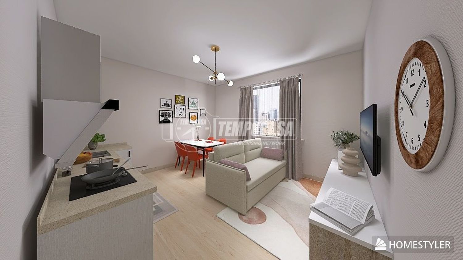2 rooms Apartment in Erba, Italy No. 313816