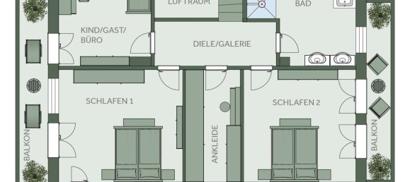 3 غرف نوم منزل في Miesbach, Germany رقم 317896 11