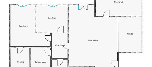 3 Schlafzimmer Wohnung in Ivry-sur-Seine, France, Nr. 129668 10