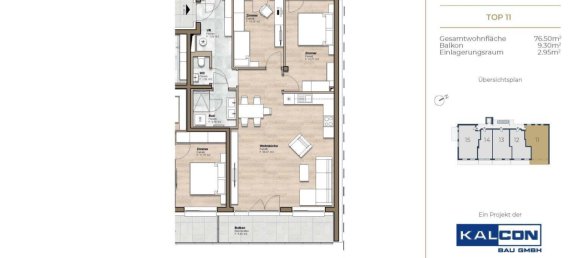 3 rooms House in Deutsch-Wagram, Austria No. 224039 10