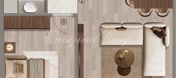 Wohnung 1+1 in Istanbul, Turkey, Nr. 28959 11