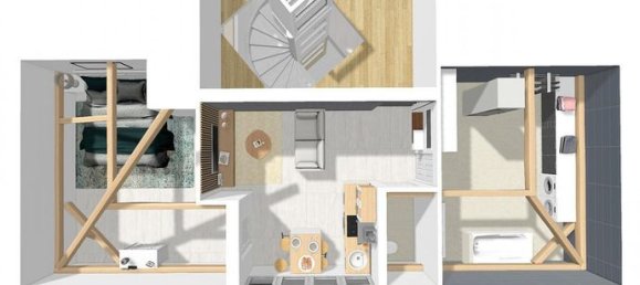 1 bedroom Apartment in Bessenay, France No. 287571 9