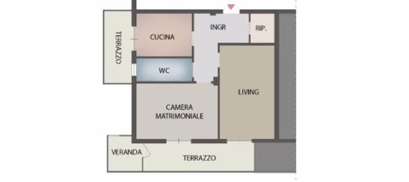 3 rooms Apartment in Borghetto Santo Spirito, Italy No. 251666 5