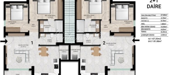 Villa 2+1 in Bodrum, Turkey No. 28928 20